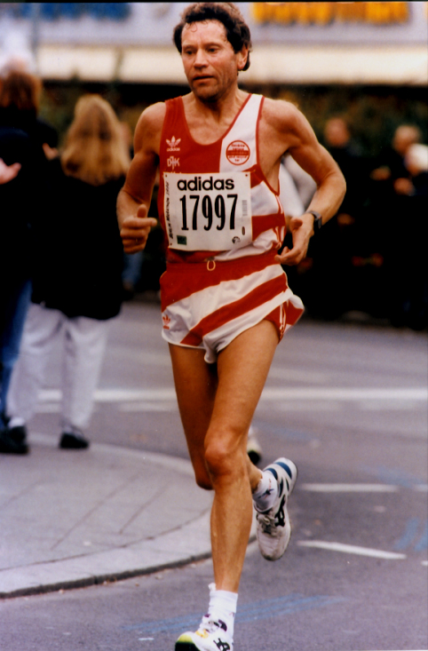 Beim Köln-Marathon, 2003 